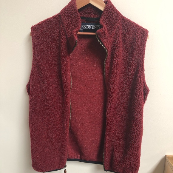 Vintage Land’s End Fleece Vest - Picture 6 of 7
